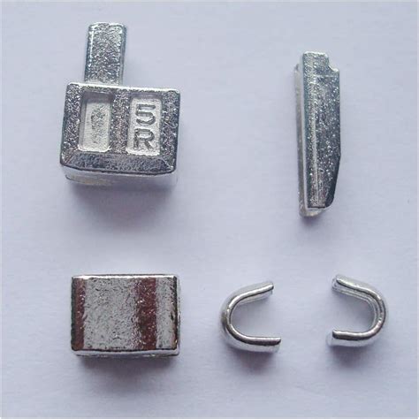 5 metal zipper head box|metal zipper repair parts.